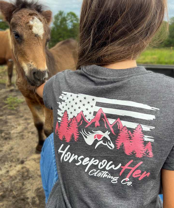 Youth HorsepowHer Freedom Tee