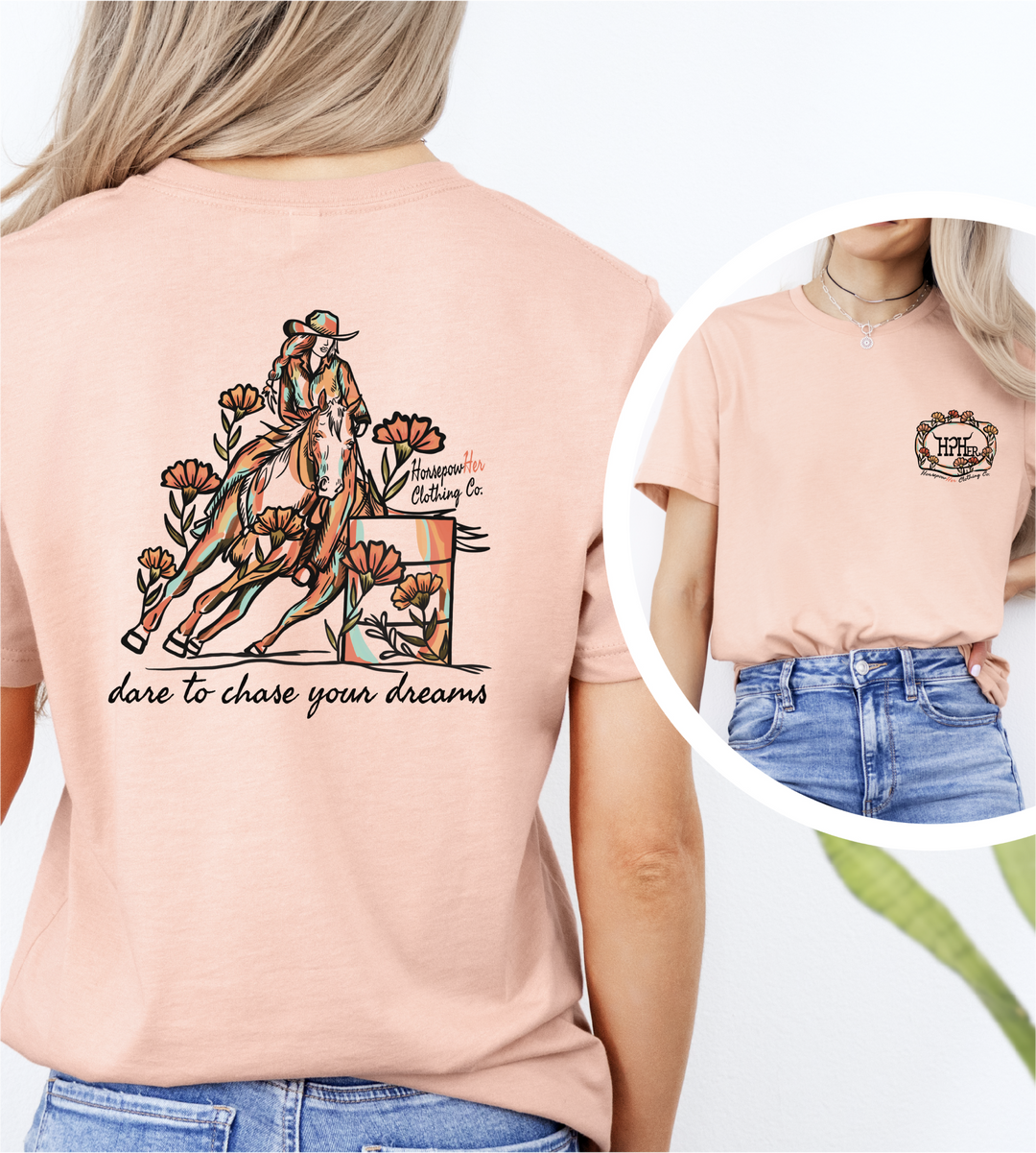 Women's Chase Your Dreams Barrel Tee