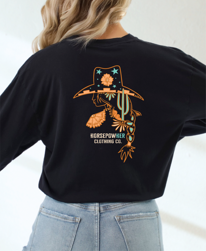Women's Cosmic Cowgirl Long Sleeve