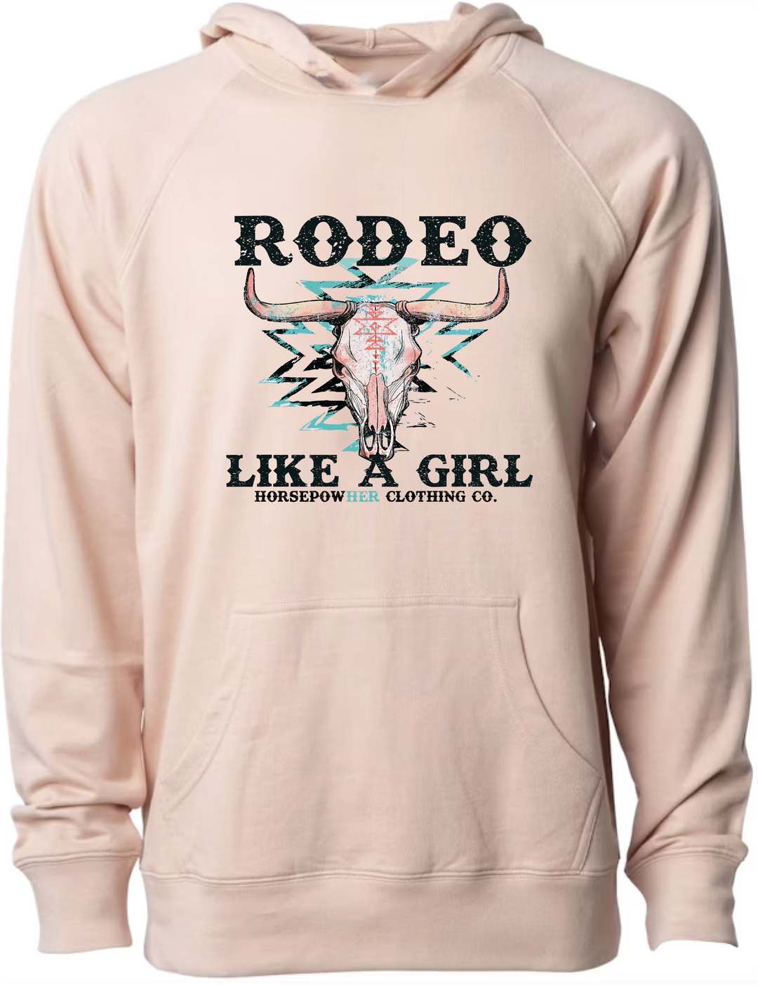 Women's Rodeo Like a Girl Lightweight Hoodie