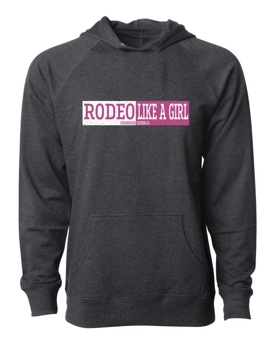 Women's Rodeo Like a Girl Block Lightweight Hoodie