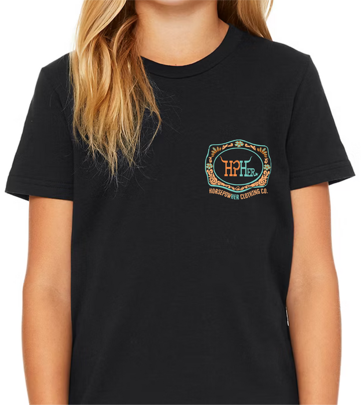 YOUTH COSMIC COWGIRL TEE