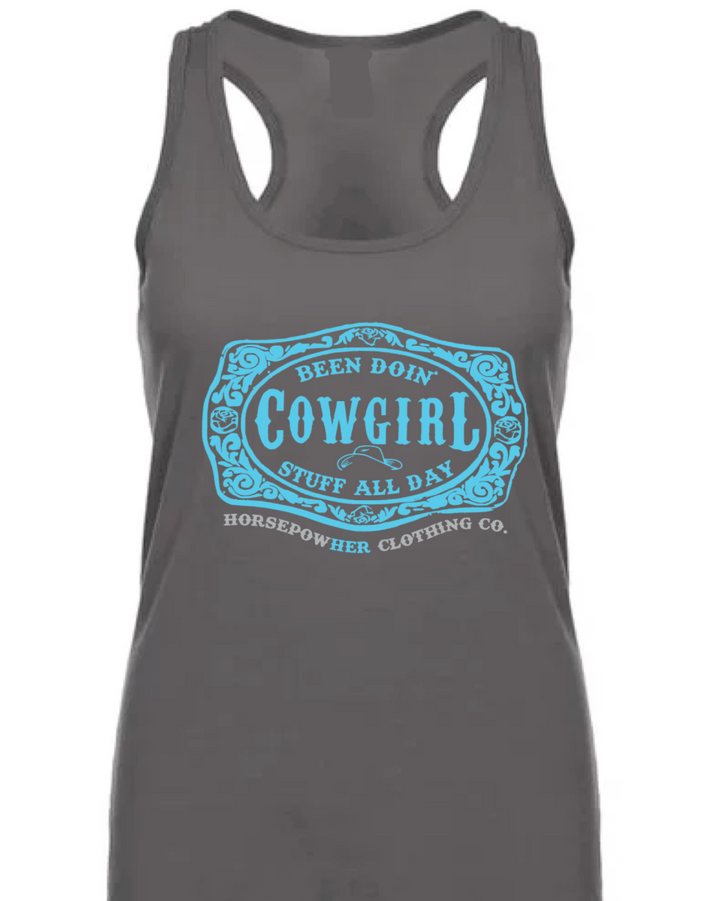Been Doin' Cowgirl Stuff Women's Tank