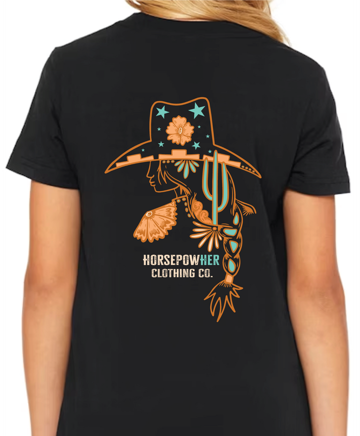 Youth Cosmic Cowgirl Tee
