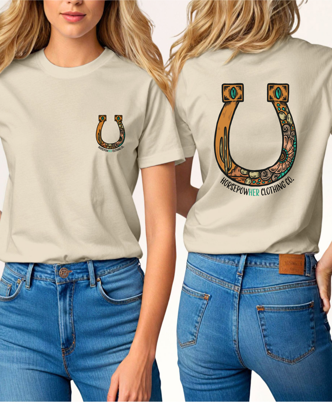 Women's Lucky Horseshoe Tee
