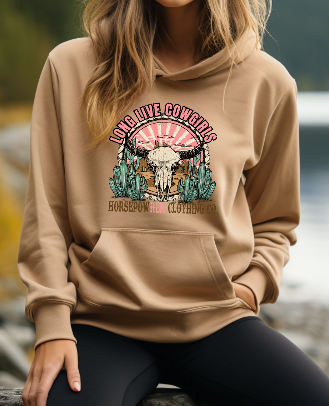 Women’s Long Live Cowgirls Hoodie