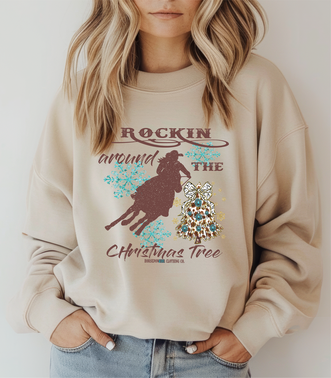 Women's Rockin Barrel Crewneck Sweatshirt