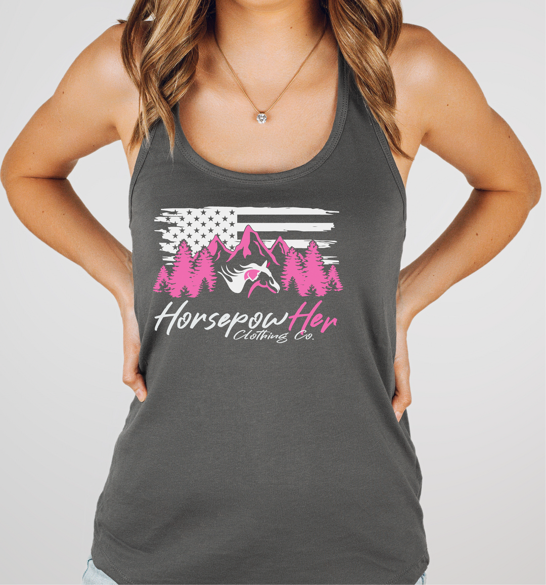 HorsepowHer Freedom Women's Tank