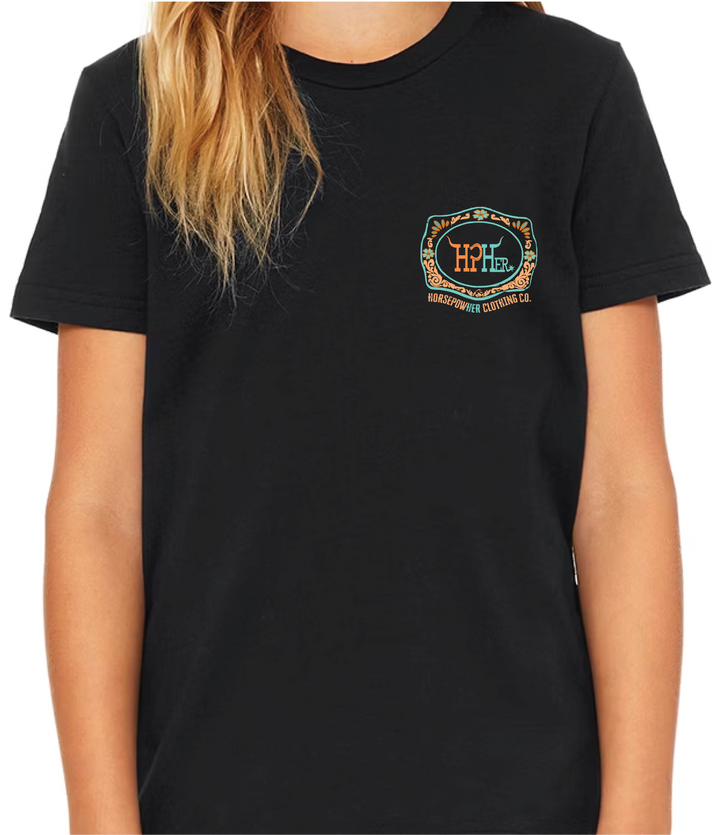 Youth Cosmic Cowgirl Tee