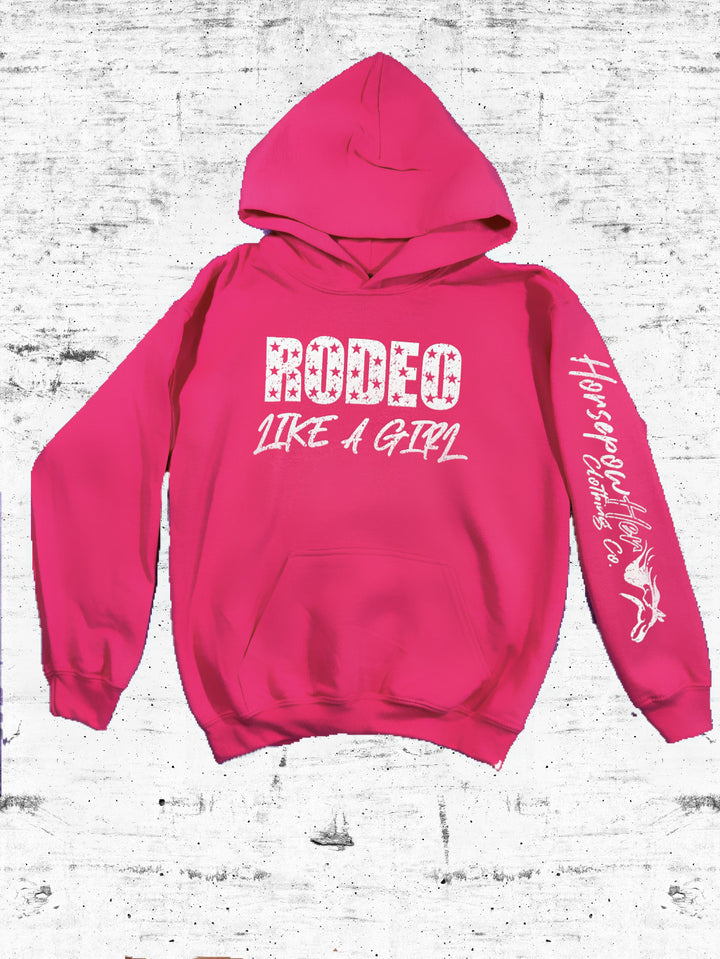 RODEO LIKE A GIRL Youth Hoodie