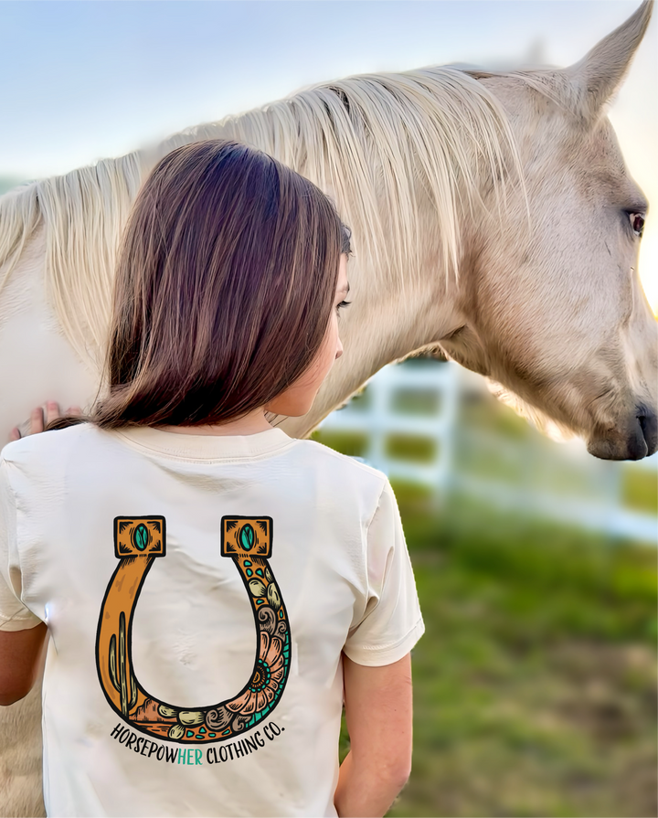 Youth Lucky Horseshoe Tee