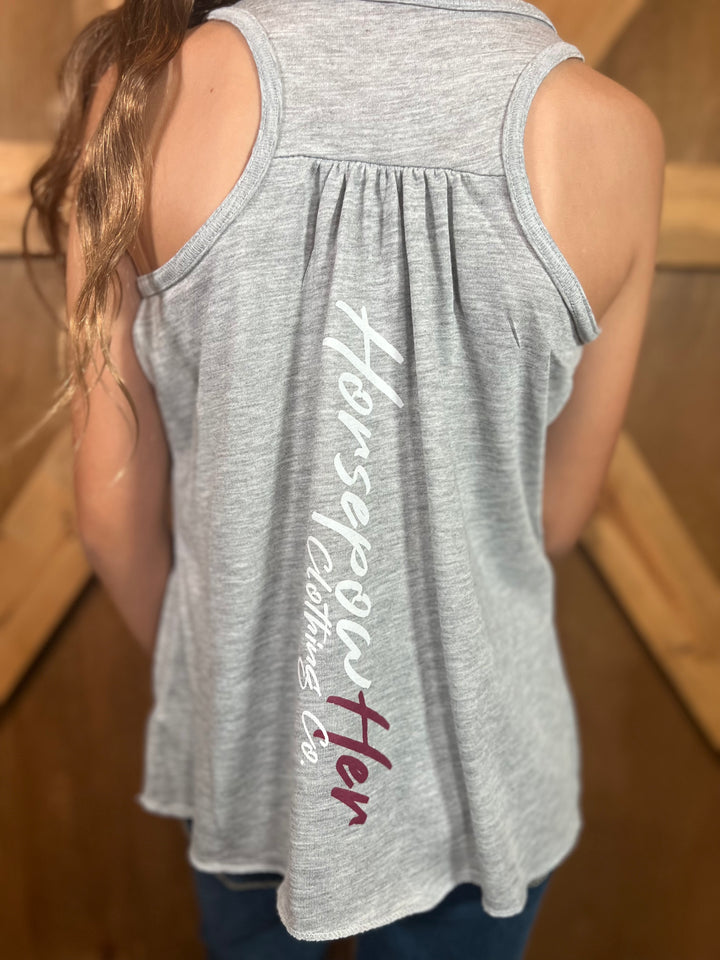 Go Outside and Ride Youth Tank