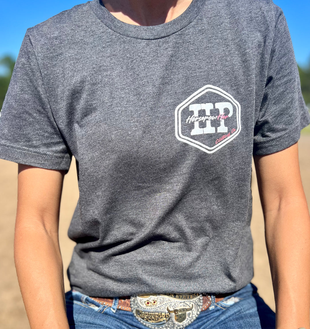 Women's HorsepowHer Freedom Tee