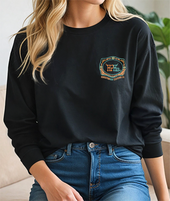 Women's Cosmic Cowgirl Long Sleeve