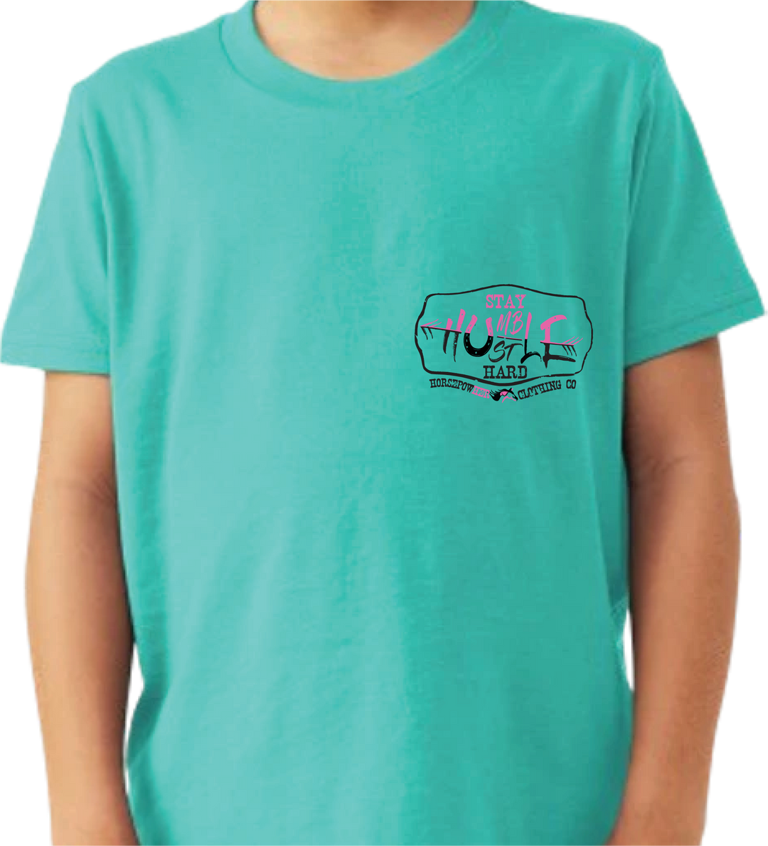 Stay Humble Hustle Hard Youth Tee