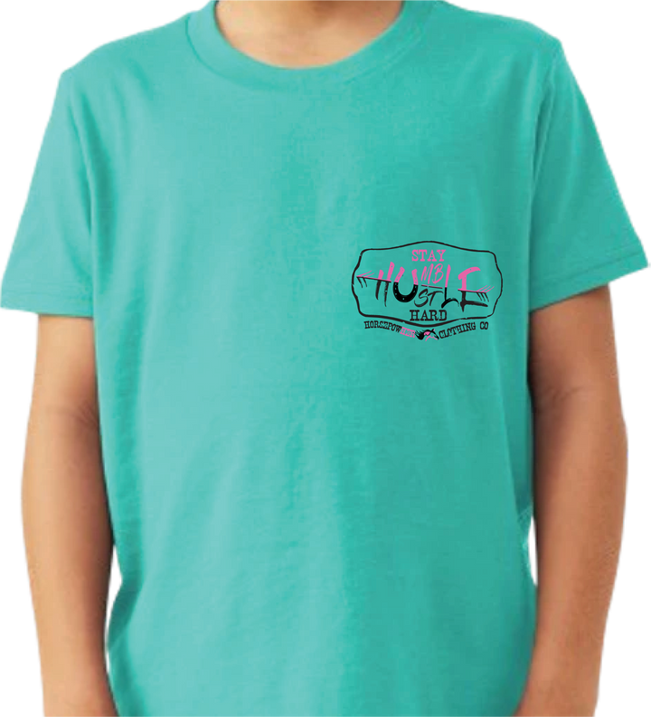 Stay Humble Hustle Hard Youth Tee