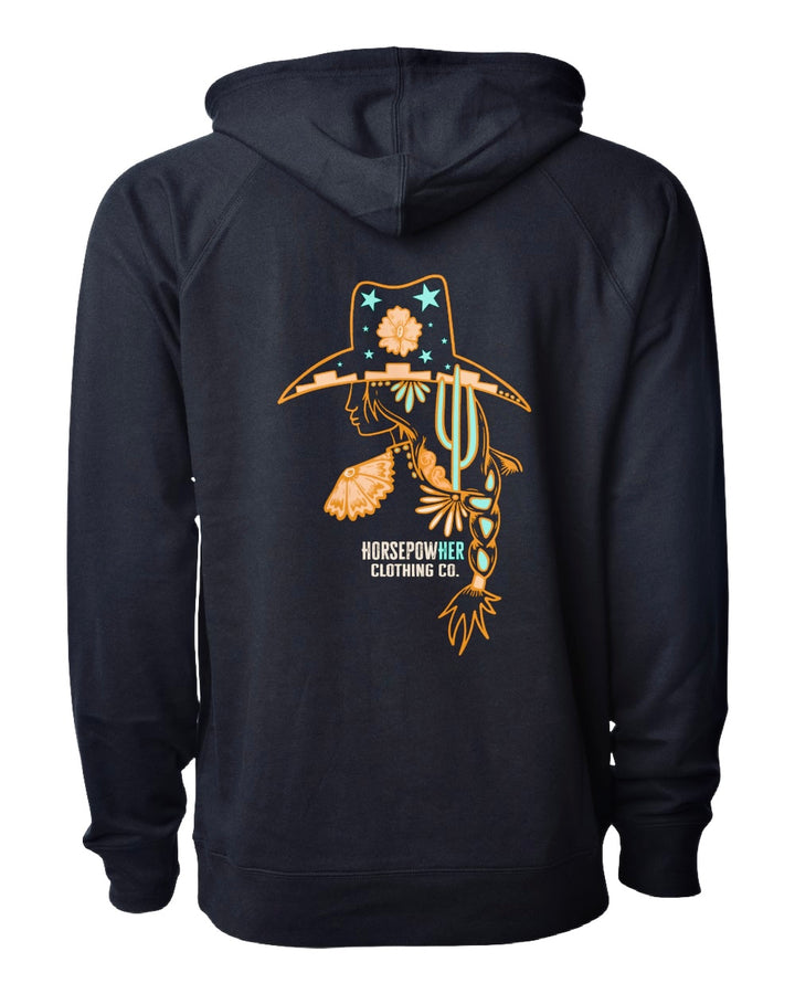 Women's Cosmic Cowgirl Lightweight Hoodie