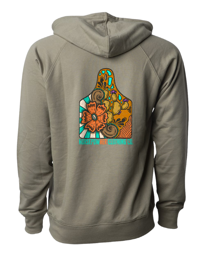 Women's Cattle Tag Lightweight Hoodie