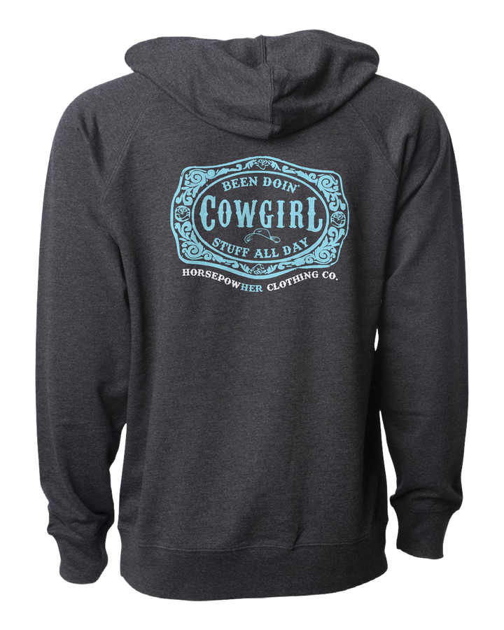 Women's Been Doin' Cowgirl Stuff Lightweight Hoodie