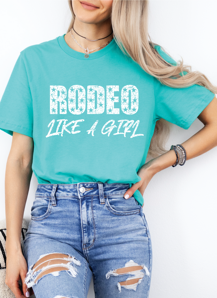 Women's Rodeo Like a Girl Tee